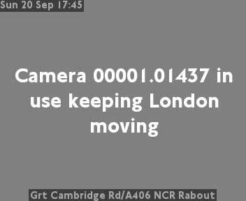 Grt Cambridge Rd/A406 NCR Rabout SOUTH-A10/A406 Great Cambridge Rbt