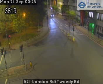 A21 London Rd/Tweedy Rd A222 London Road (twds Bromley High Street)