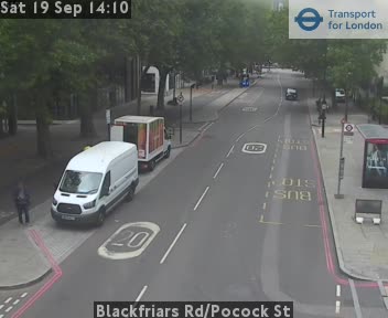Blackfriars Rd/Pocock St Zoom - The Cut junction