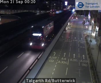 Talgarth Rd/Butterwick Bus Station-Talgarth Ent/Exit