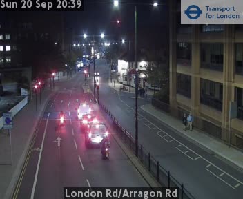 London Rd/Arragon Rd South - Zoom twds York Street
