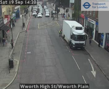 Wworth High St/Wworth Plain A3 facing Battersea direction