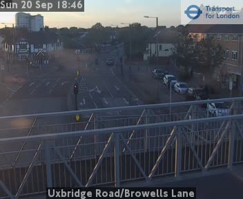 Uxbridge Road/Browells Lane North (Harlington Rd East)