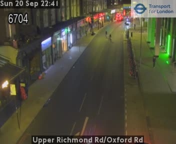 Upper Richmond Rd/Oxford Rd WEST-A205 Upper Richmond Rd