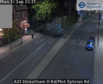 A23 Streatham H Rd/Mnt Ephrian Rd A23 N/B