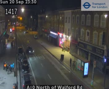 A10 North of Walford Rd A10 Stoke Newton Rd S/B