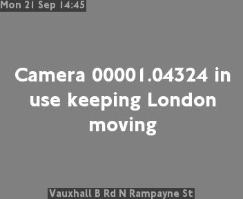 Vauxhall B Rd N Rampayne St SE - Vauxhall Bridge