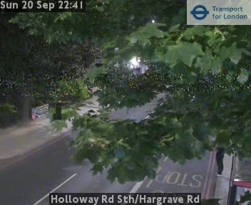 Holloway Rd Sth/Hargrave Rd NORTH - Holloway Rd twrds Archway