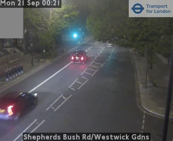 Shepherds Bush Rd/Westwick Gdns South Shepherds Bush rd