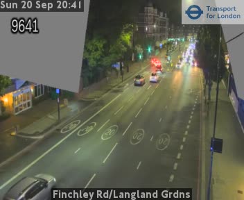 Finchley Rd/Langland Grdns Finchley Rd NB