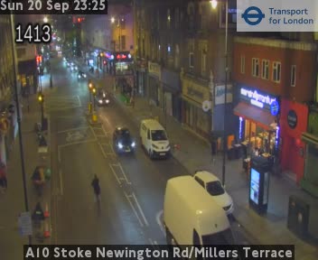 A10 Stoke Newington Rd/Millers Terrace SOUTH - Stoke Newington Rd