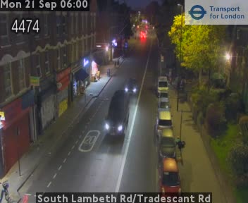 South Lambeth Rd/Tradescant Rd South Lambeth Rd - North