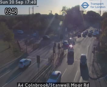 A4 Colnbrook/Stanwell Moor Rd A4 East
