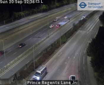 Prince Regents Lane Jn Facing West