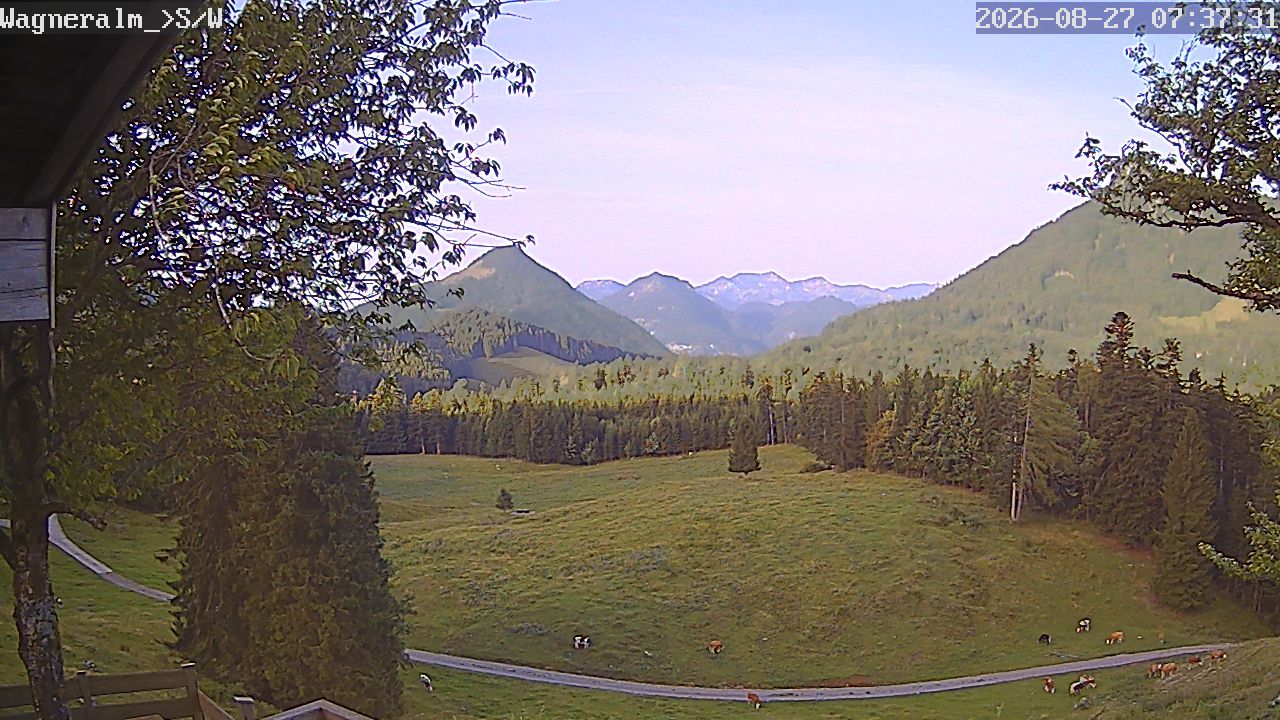 Samerberg: Wagneralm 1050m ü.M. >SW