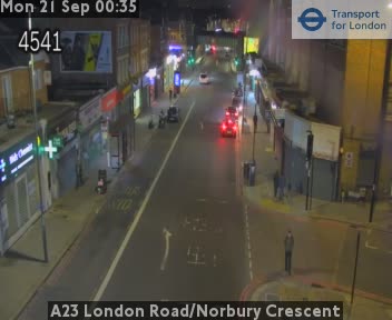 A23 London Road/Norbury Crescent Zoom - Craignish Ave jct