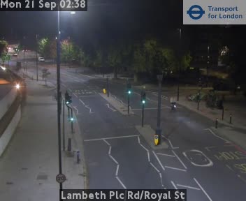 Lambeth Plc Rd/Royal St Lambeth Palace Rd N/B