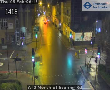 A10 North of Evering Rd A10 Rectory Rd S/B