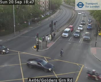 A406/Golders Grn Rd West - A406 twds Brent Cross