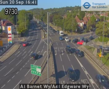 A1 Barnet Wy/A41 Edgware Wy A1 North