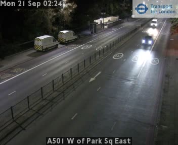A501 W of Park Sq East East - A501 twds Euston