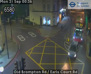 Old Brompton Rd / Earls Court Rd East (Old Brompton Rd twds Knightsbridge)