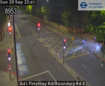 A41 Finchley Rd/Boundary Rd E NORTH-Finchley Rd