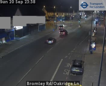 Bromley Rd/Oakridge Ln Zoom - Sandpit Road jct