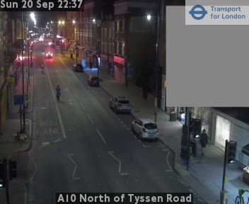 A10 North of Tyssen Road North - A10 Stoke Newington High St