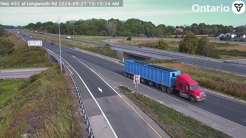 Strathroy-Caradoc: Highway 402 at Longwoods Rd