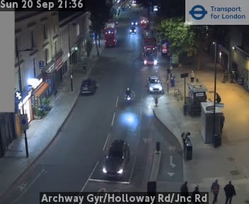 Archway Gyr/Holloway Rd/Jnc Rd North - Archway Road