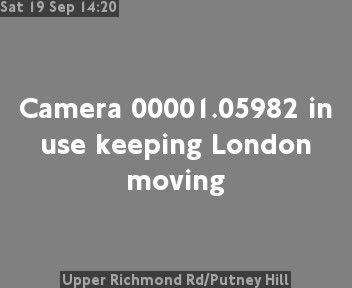 Upper Richmond Rd/Putney Hill WEST-A205 (twds Mortlake)
