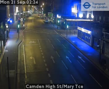 Camden High St/Mary Tce North - Camden High St twds Britannia Jct