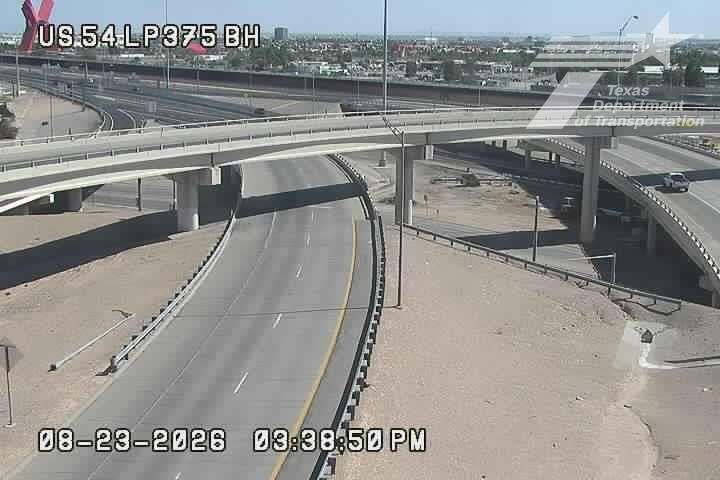 El Paso › North: US-54 @ LP-375/BH