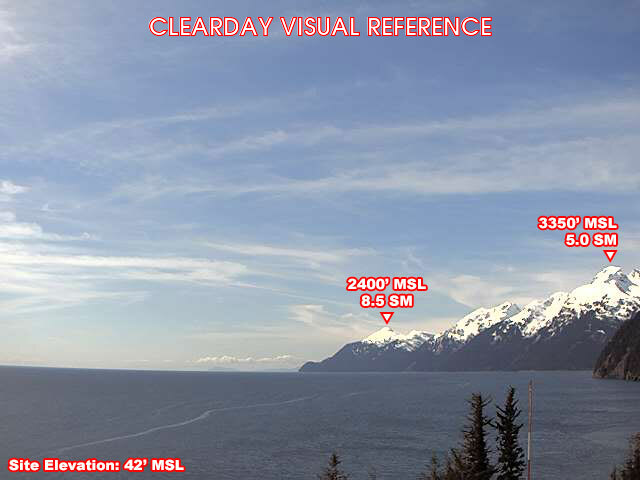 Webcam Potato Point, Alaska: Potato Point Airfield, View in SouthWestern Direction