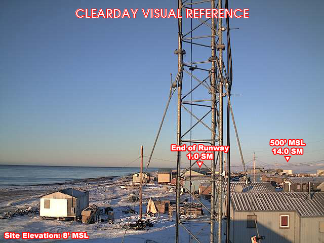 Webcam Kivalina, Alaska: Kivalina Airfield (PAVL), View in NorthWestern Direction