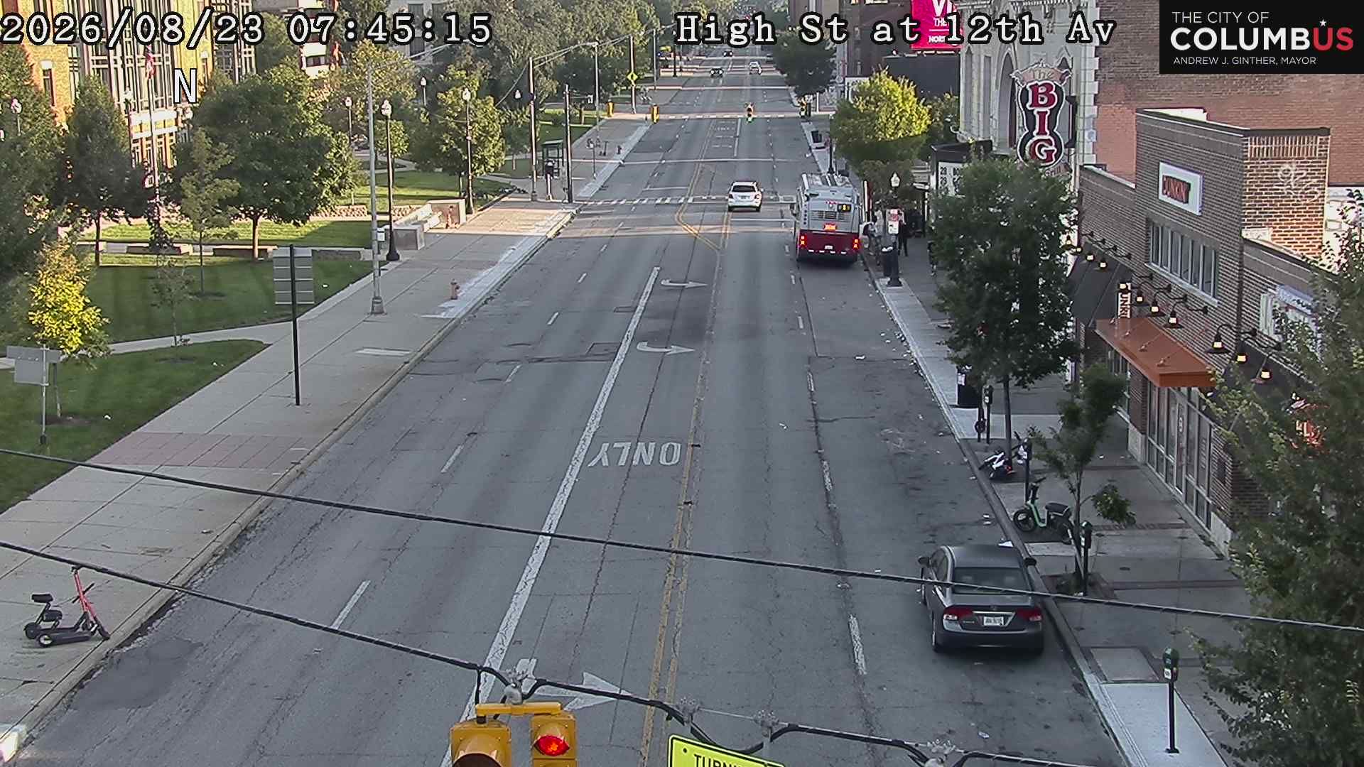Indianola Terrace: City of Columbus) High St at 12th Ave
