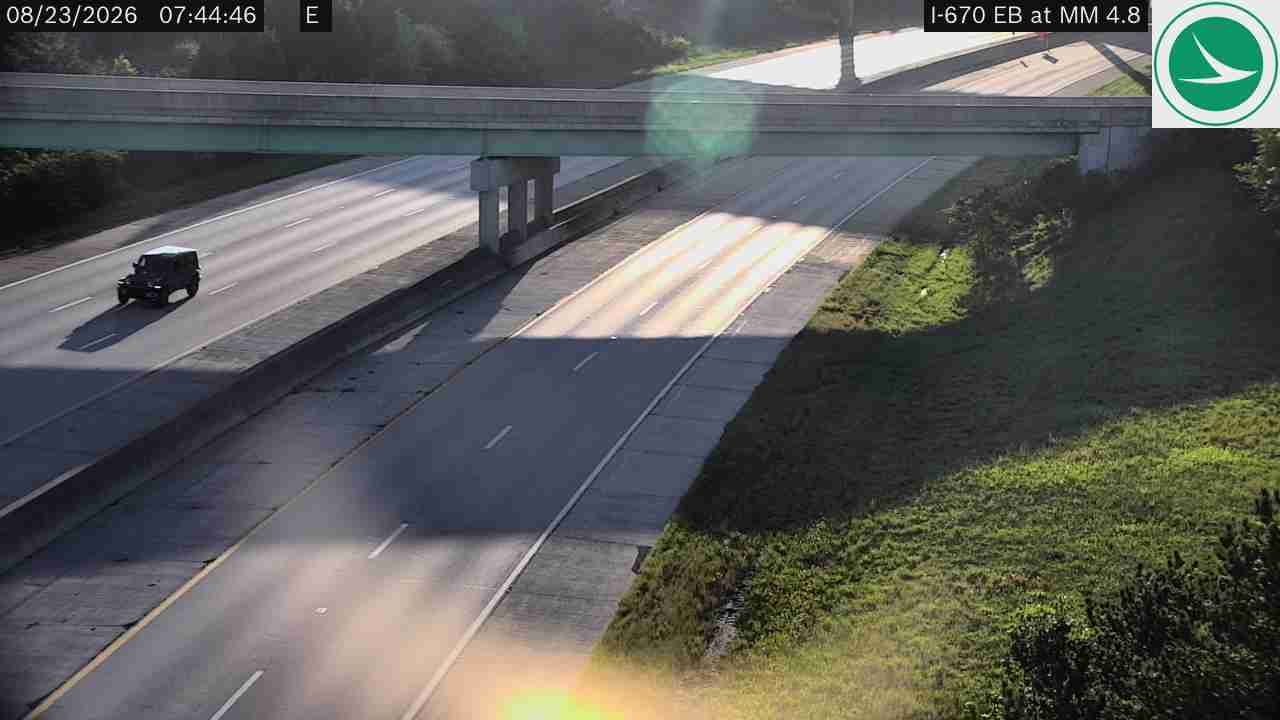 Fort Hayes: I-670 EB at MM 4.8, E of Cleveland Ave