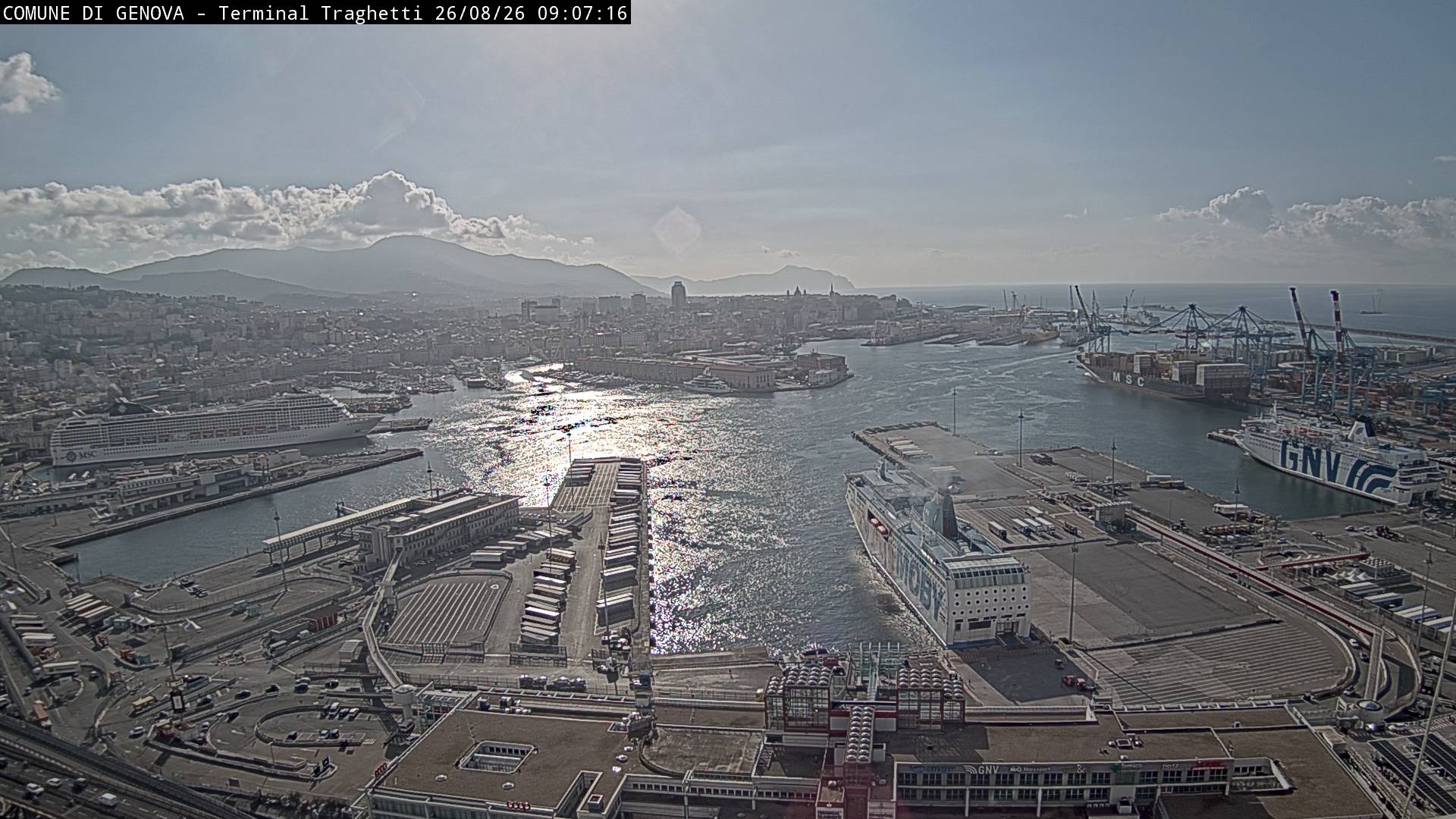 Webcam Genova: Porto Panorama