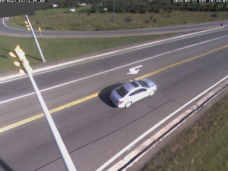 Omemee: Highway 7 at Emily Park Rd