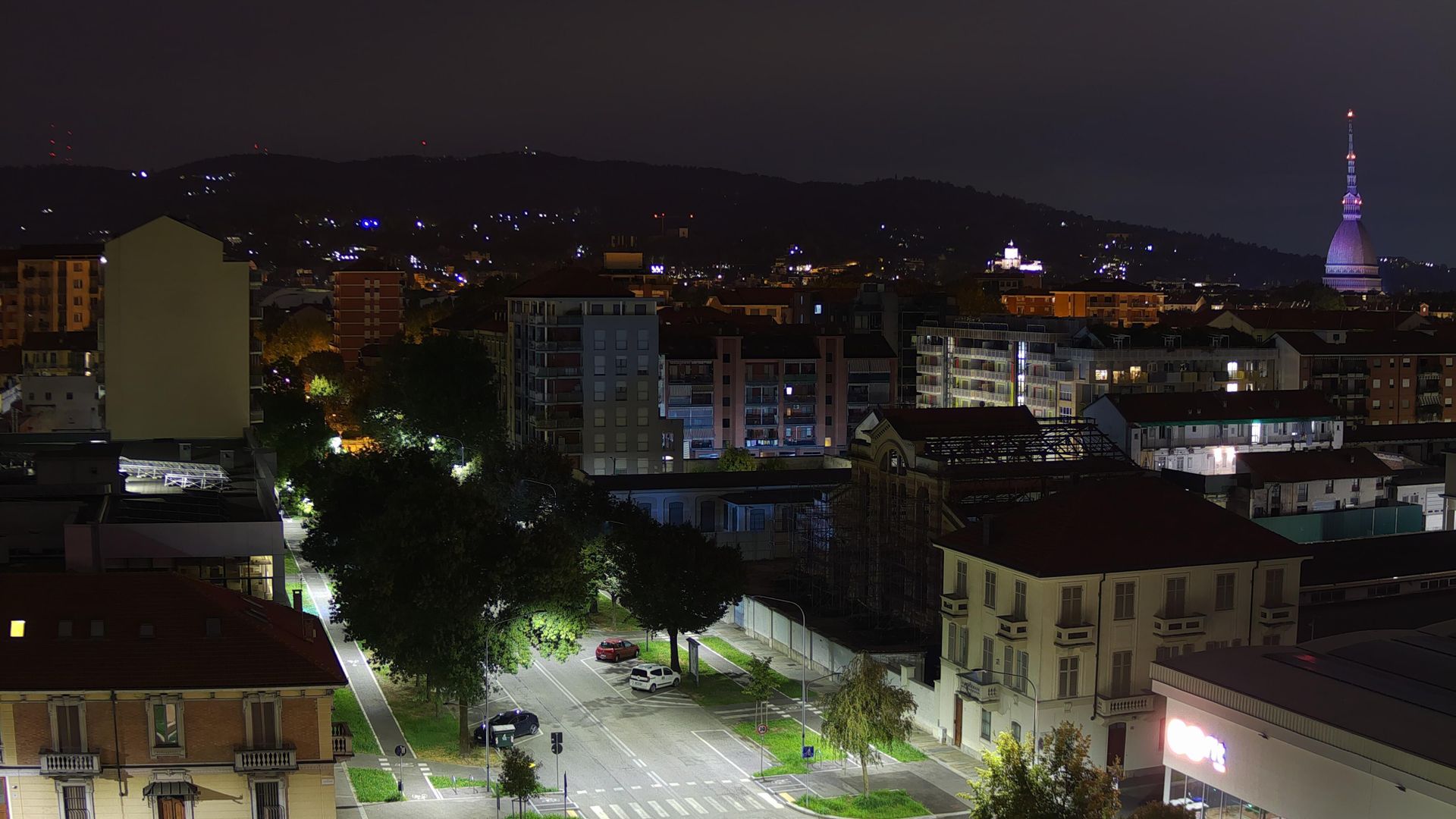 Turin: vista verso sud