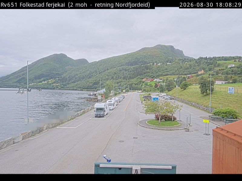 Folkestad: R651 - ferjekai (Nordfjordeid)
