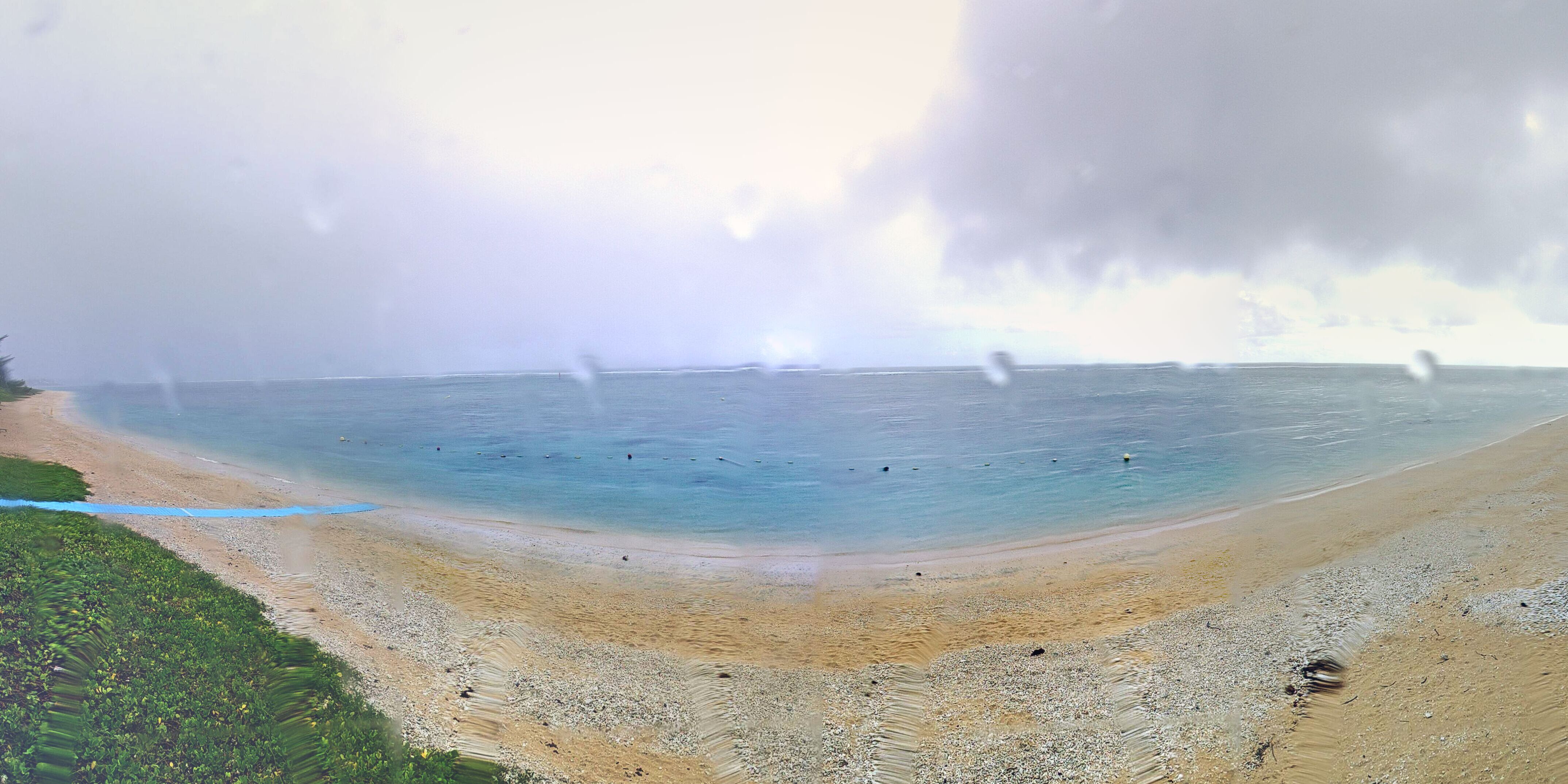 Webcam La Saline les Bains: HD Panorama Beach