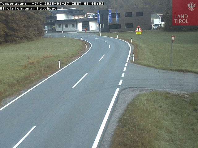Webcam Kössen: B172, Walchseestraße