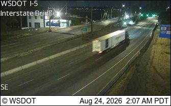 Officers Row: I-5 at MP 0.32: Interstate Bridge
