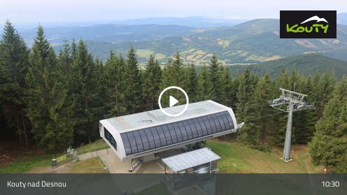 Webcam Kouty nad Desnou: Skiing Area