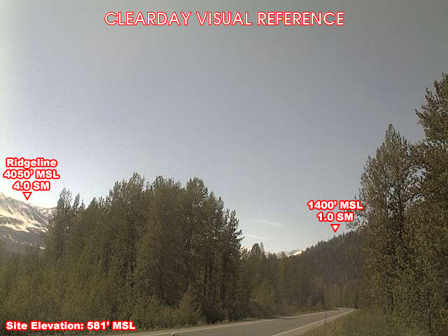 Webcam Chilkat, Alaska: Chilkat Airfield, View in Western Direction