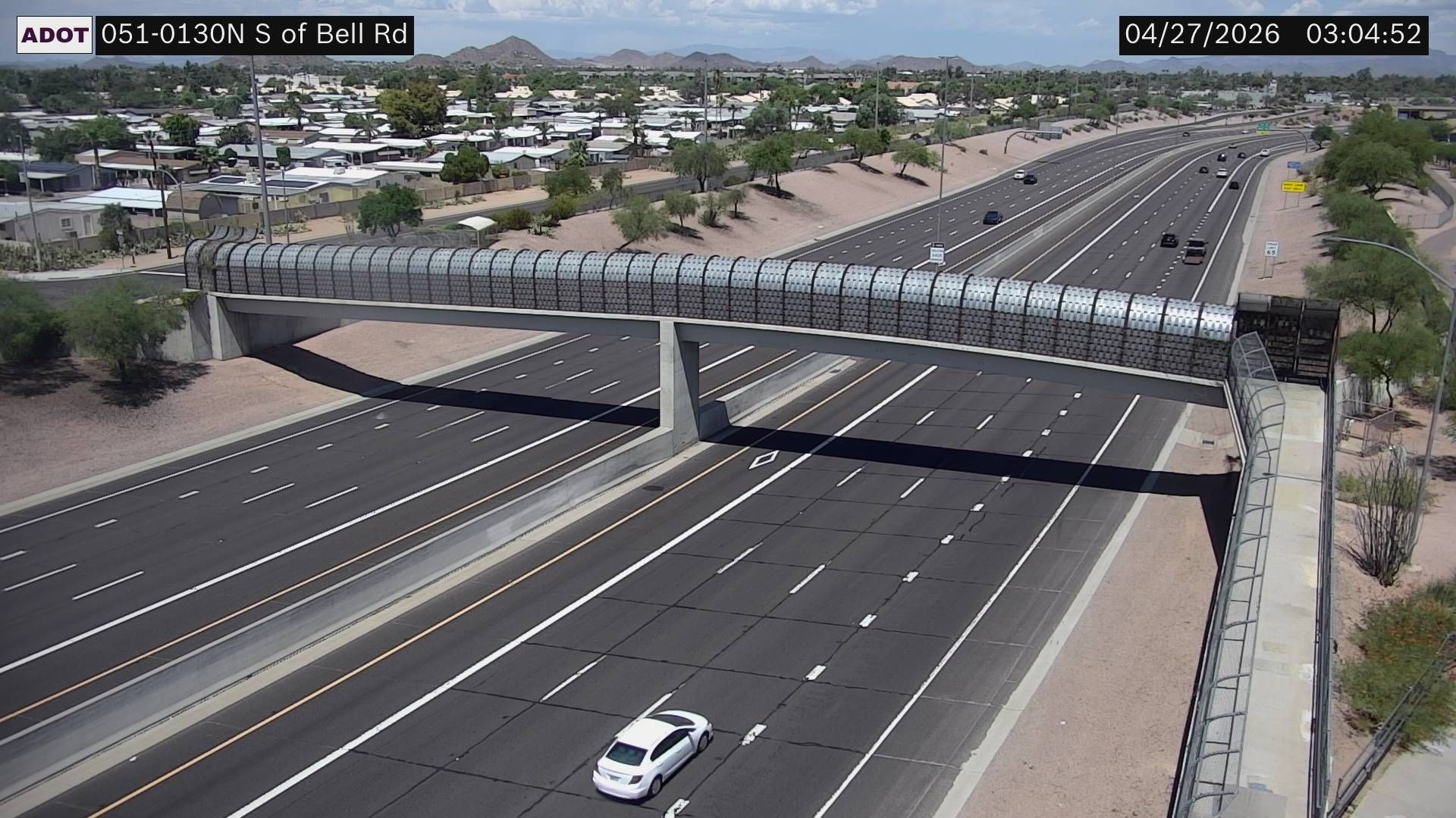 Phoenix › North: SR-51 NB 13.00 @S of Bell Rd