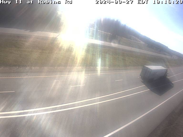 Strong Township: Highway 11 at Robins Rd