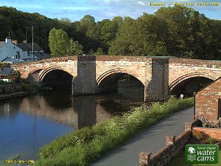 Webcam Penrith: River Eamont at Penrith